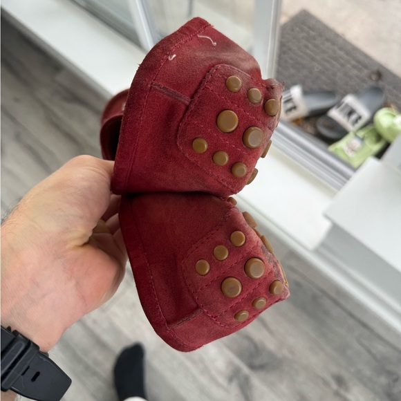 Gucci Moccasins Size 11 Red - Picture 7 of 9